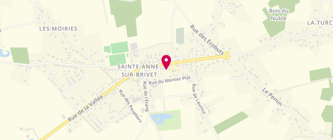 Plan de Districenter, parc Commercial Rive Sud la Hirtais, 44160 Sainte-Anne-sur-Brivet