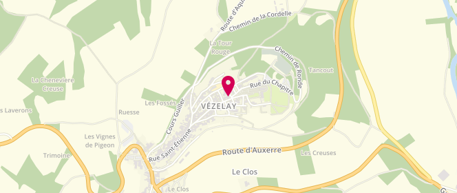 Plan de Des Fées Dans l'Armoire, 85 Rue Saint-Pierre, 89450 Foissy-lès-Vézelay