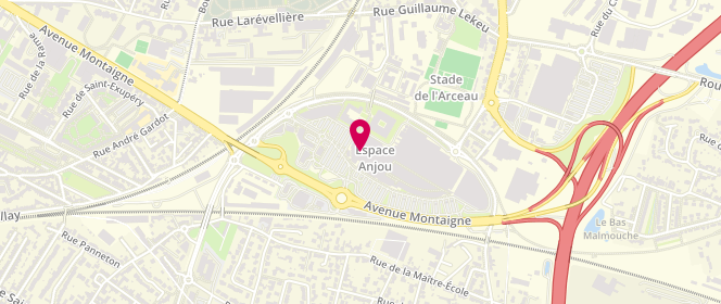 Plan de Calzedonia, Centre Commercial Espace Anjou
75 avenue Montaigne, 49000 Angers