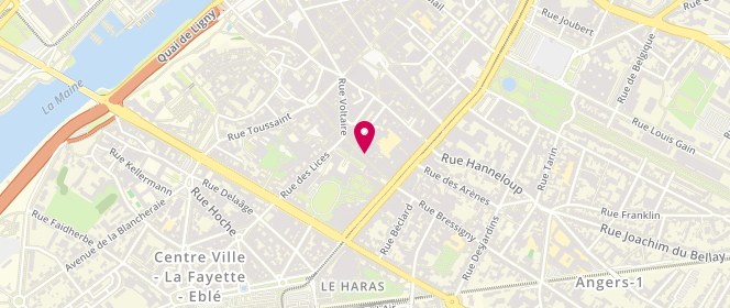 Plan de Stock espace, 51 Rue Saint-Aubin, 49100 Angers