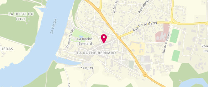 Plan de Tentation, 27 Rue Saint-James, 56130 La Roche-Bernard