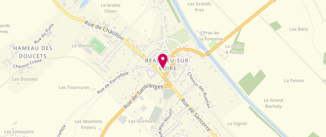 Plan de One Sport 2020, 5 Rue de la Gaité, 45630 Beaulieu-sur-Loire