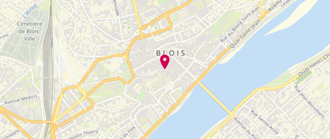 Plan de Au Coureur des Bois City, 56 Rue du Commerce, 41000 Blois