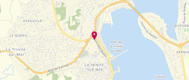 Plan de Mlle Angele, 31 Cours Quais, 56470 La Trinité-sur-Mer