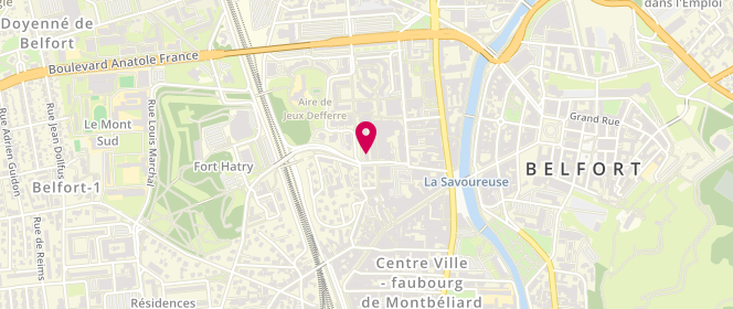 Plan de Wear Industrie, Centre Commercial des 4 As
10 Rue de l'As de Carreau, 90000 Belfort