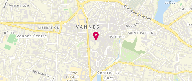 Plan de Mamoune, 15 Rue Saint-Salomon, 56000 Vannes