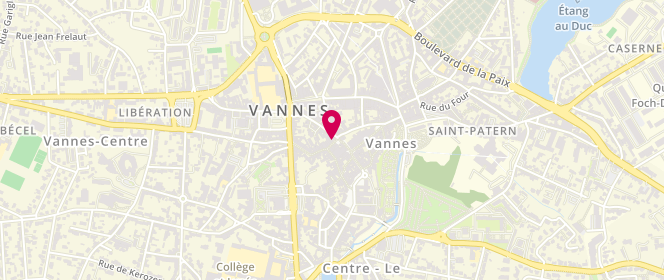Plan de 7Th Square, 7 Place Henri Iv, 56000 Vannes