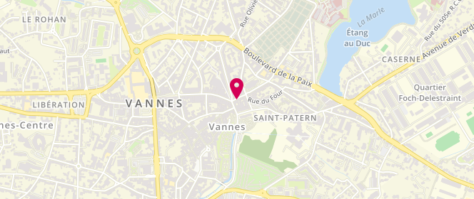 Plan de Cotélac, 2 Ter Rue Saint-Nicolas, 56000 Vannes