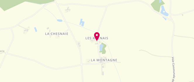 Plan de Nshop, Les Aulnais, 44670 Saint-Julien-de-Vouvantes