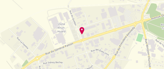 Plan de Celtat, Centre Commercial Vent d'Ouest
Rue du General Patton, 44110 Châteaubriant