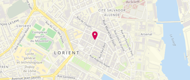 Plan de Lacoste, 32 Rue de la Patrie, 56100 Lorient