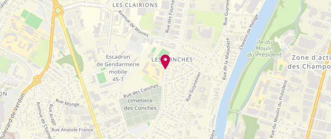 Plan de Chausport, Avenue Haussmann, 89000 Auxerre