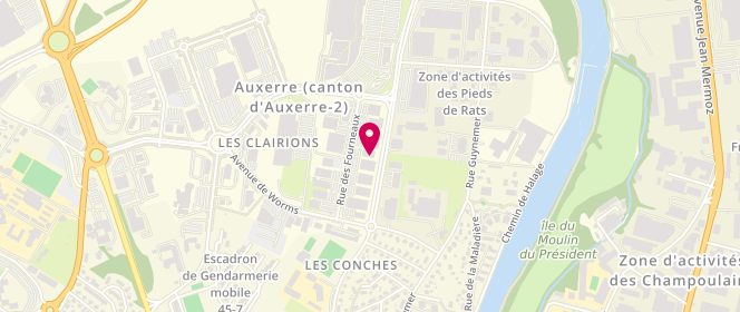 Plan de Gémo, 12 Rue des Fourneaux, 89000 Auxerre