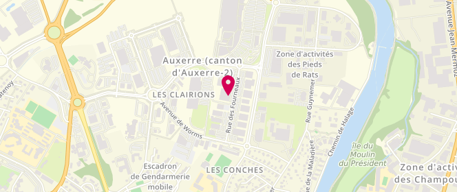 Plan de Vib's, 11 Rue des Fourneaux, 89000 Auxerre