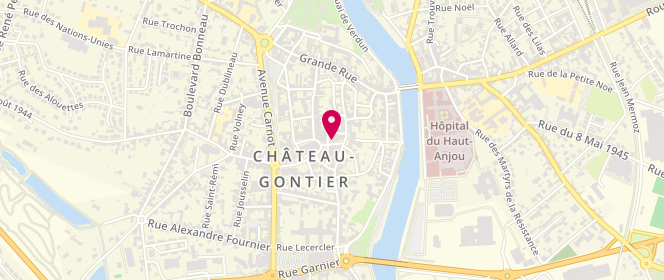 Plan de Gentleman, 10 Rue des Pintiers, 53200 Château-Gontier-sur-Mayenne