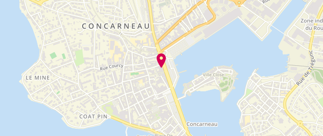 Plan de Vst43, 13 avenue Pierre Gueguin, 29900 Concarneau