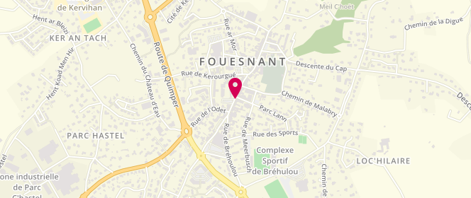 Plan de Tentations, 27 Rue de Cornouaille, 29170 Fouesnant