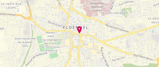 Plan de Next, 1 Rue Charles de Gaulle, 56800 Ploërmel