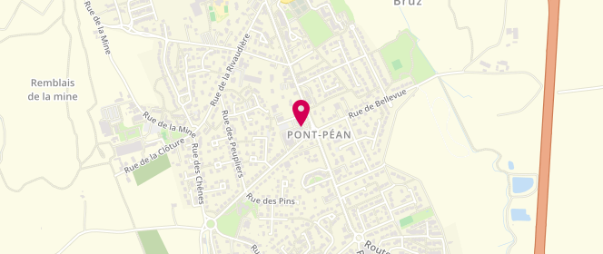 Plan de Les Collections d'Elo, 31 avenue du Chemin Vert, 35131 Pont-Péan