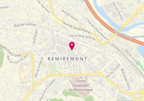 Plan de Un Monde à Part Remiremont, 46 Rue Charles de Gaulle, 88200 Remiremont