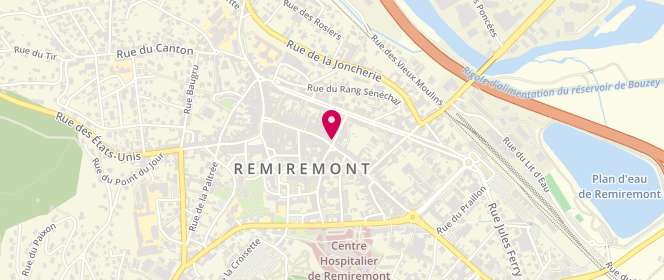 Plan de Gas'Oil Remiremont, 63 Rue Charles de Gaulle, 88200 Remiremont