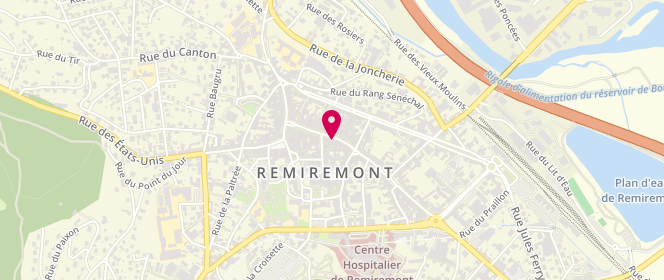 Plan de Essenti'Elle, 34 Rue Charles de Gaulle, 88200 Remiremont
