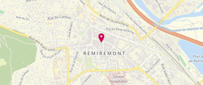 Plan de Maroni-Rod, 22 Rue Charles de Gaulle, 88200 Remiremont