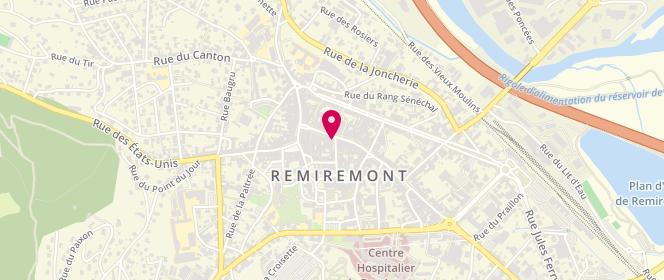 Plan de Celio, 24 Rue Charles de Gaulle, 88200 Remiremont