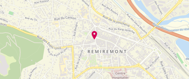 Plan de Lb, 9 Rue de la Xavee, 88200 Remiremont
