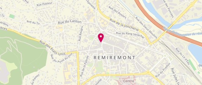 Plan de Les Garçons, 15 Rue de la Xavee, 88200 Remiremont