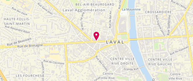 Plan de Camaieu, 52 Rue du Général de Gaulle, 53000 Laval