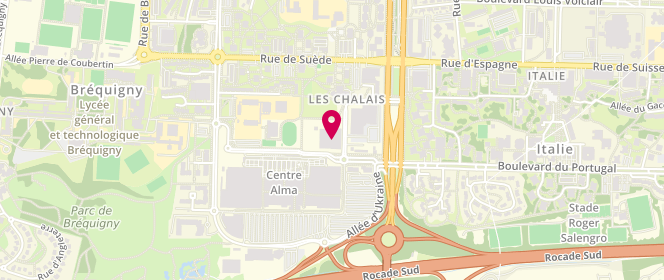 Plan de G-Star, Centre de Shopping Alma
5 Rue du Bosphore, 35000 Rennes