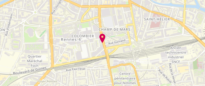 Plan de Go Sport, 12 Centre Commercial Alma, 35200 Rennes