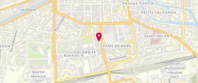 Plan de C&A, 18 Rue d'Isly, 35000 Rennes
