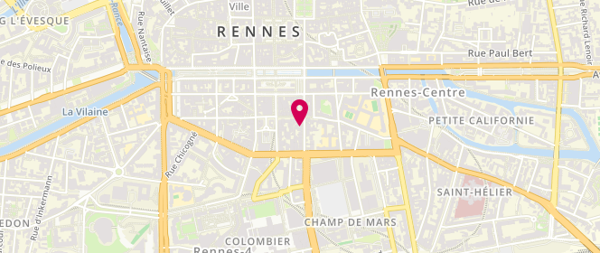 Plan de Poème, 16 Rue Maréchal Joffre, 35000 Rennes