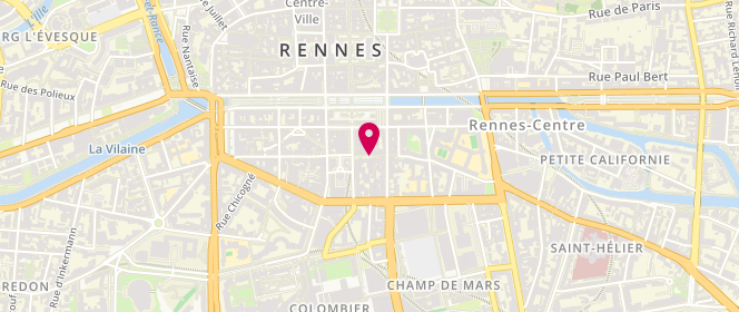 Plan de Camino, 14 Rue Vasselot, 35000 Rennes