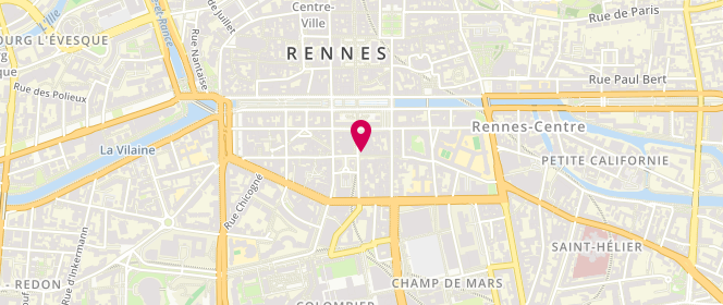 Plan de La Boîte à Bas, 9 Rue Jules Simon, 35000 Rennes