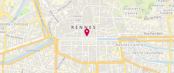 Plan de Calzedonia, 1 Rue d'Orlans, 35000 Rennes