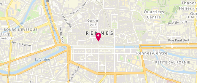 Plan de Cop Copine, 4 Rue de Rohan, 35000 Rennes