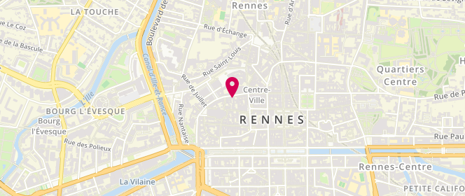 Plan de Cotélac, 9 Rue de la Monnaie, 35000 Rennes