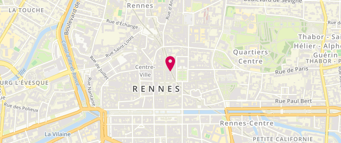 Plan de La Fée Maraboutée, 6 Rue Nationale, 35000 Rennes