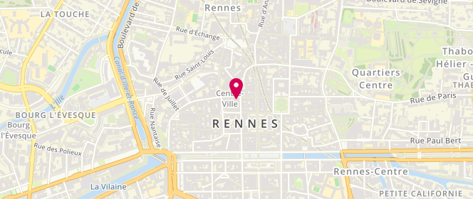Plan de Zadig&Voltaire, 1 Rue de Toulouse, 35000 Rennes