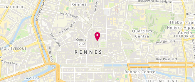 Plan de Comptoir des Cotonniers, 8 Rue Nationale, 35000 Rennes