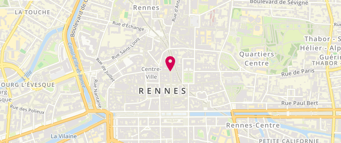 Plan de Undiz, 7 Rue d'Estrées, 35000 Rennes