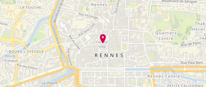 Plan de Transfert Man, 3 Rue de Toulouse, 35000 Rennes