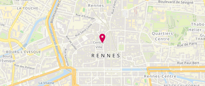 Plan de Un Jour Ailleurs, 2 Rue Toulouse, 35000 Rennes
