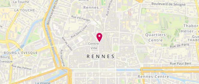 Plan de F.G.M, 4 Rue Champ Jacquet, 35000 Rennes