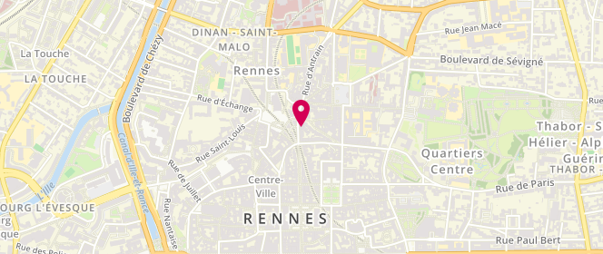 Plan de Salsa, 4 Rue de la Motte Fablet, 35000 Rennes