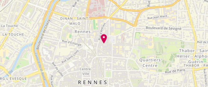 Plan de Friking, 10 Rue Saint-Melaine, 35000 Rennes