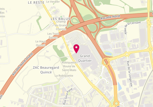 Plan de SUPERDRY, Centre Commercial Grand Quartier
Route Saint-Malo, 35760 Saint-Grégoire